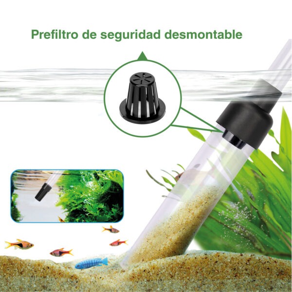 Hygger HG039 Sifão auto-aspirante 3 em 1 para limpeza de aquários