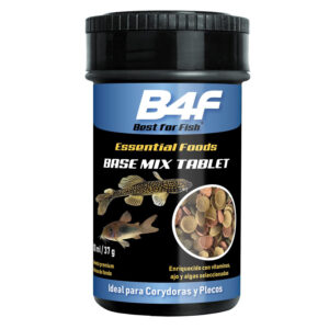 B4F Base Mix Tablet : Alimento em comprimidos com alho para todos os tipos de peixes de fundo.