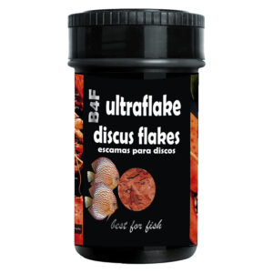 B4F Discus Flakes : Alimento em flocos específico para peixes Discus