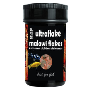 B4F Malawi Flakes : Alimento em flocos para ciclídeos do Malawi e do Tanganica