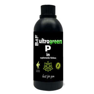 B4F UltraGreen P in : adubo com suplemento de fósforo para aquários avançados com plantas