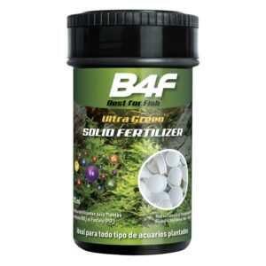 B4F UltraGreen Solid Fertilizer | fertilizante completo em forma de pastilhas para substratos de aquários plantados