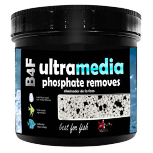 B4F UltraMedia PO4 Out | Resina anti-fosfato e silicato - filtragem química selectiva para aquários de água doce e salgada
