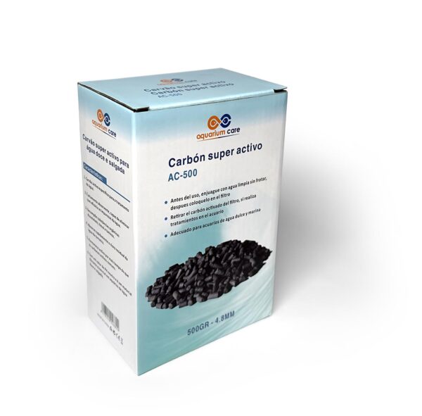 AquariumCare Super Active Charcoal : bastões de carvão ativado excelentes para aquários de todos os tipos.