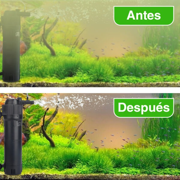 Filtros internos UV Hygger HG032 | Filtragem e oxigenação profissionais
