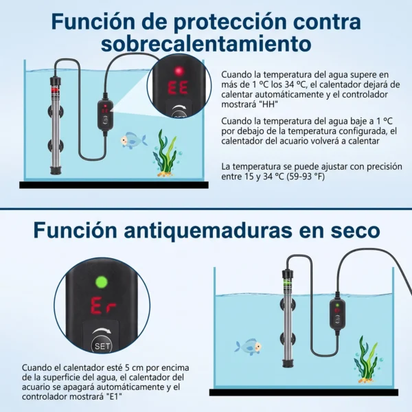 Calentador Compact Pro HG096 | Dispositivo inteligente con display externo