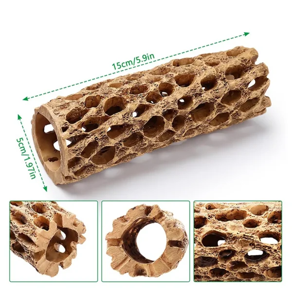 Cholla de Resina DECOR | Decoración realista Hygger para tu acuario