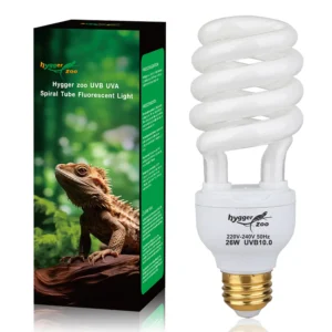 Lámpara UVB para Reptiles Hygger | emisión UVA y UVB de alta calidad