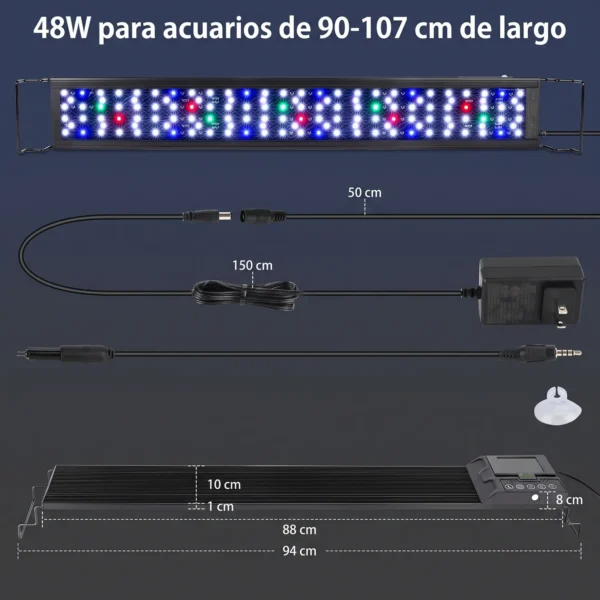 Pantalla LED AquaSense System| Tecnología de iluminación hygger