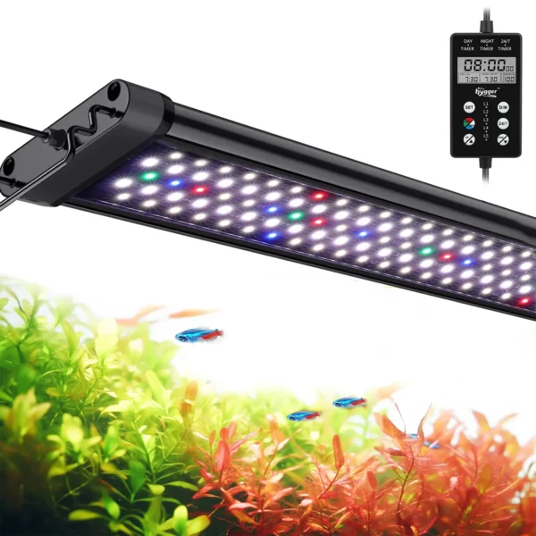 Pantallas LED alto rendimiento Hygger | Ideales para tu acuario plantado