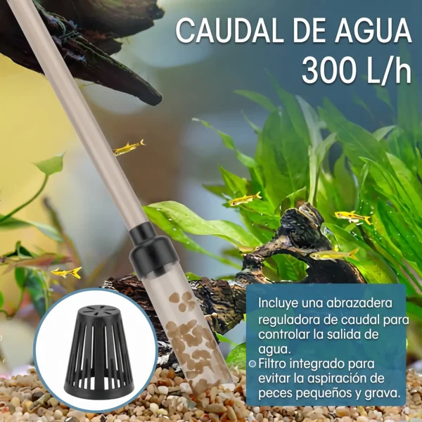 Sifonador grava campana PRO | Hygger HG013