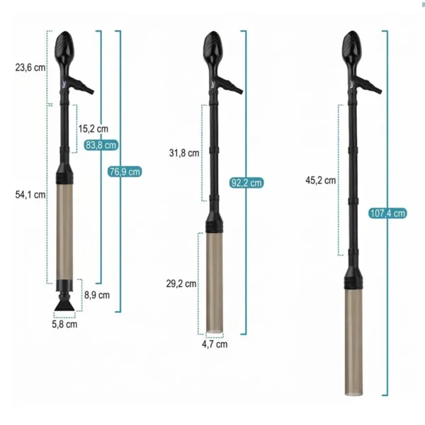 Sifonador grava campana PRO | Hygger HG013