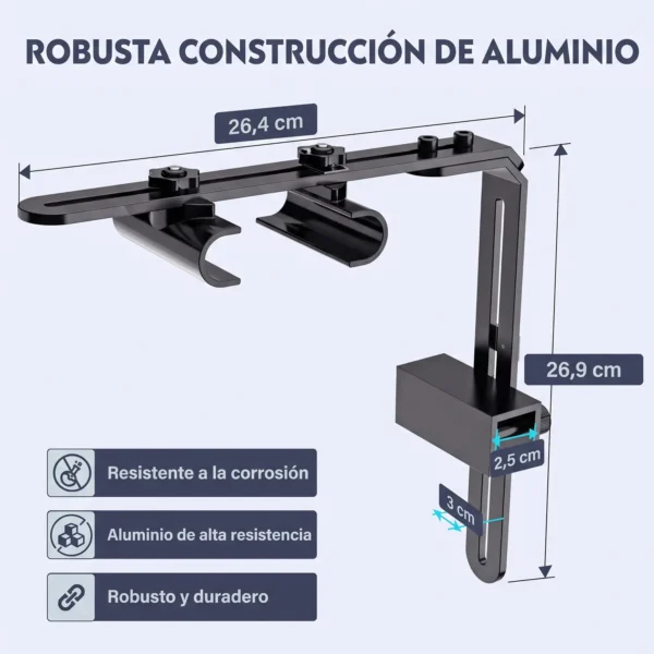 Soporte regulable pantallas Hygger | Elegancia robustez y seguridad