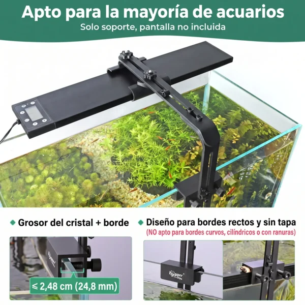Soporte regulable pantallas Hygger | Elegancia robustez y seguridad