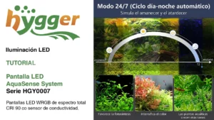 Tutorial Pantalla LED AquaSense System| Tecnología de iluminación hygger